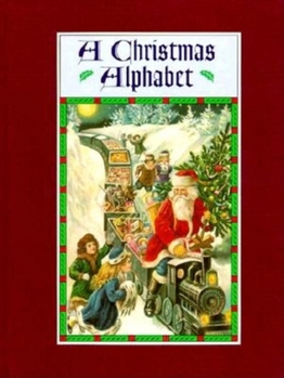 Hardcover A Christmas Alphabet Book
