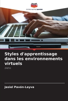 Paperback Styles d'apprentissage dans les environnements virtuels [French] Book