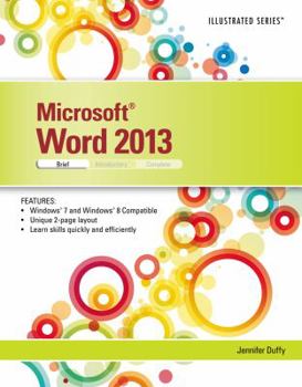 Paperback Microsoft Word 2013: Illustrated Brief Book