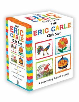The Eric Carle Gift Set: The Tiny Seed; Pancakes, Pancakes!; A House for Hermit Crab; Rooster's Off to See the World (The World of Eric Carle) by Carle, Eric (2013) Board book
