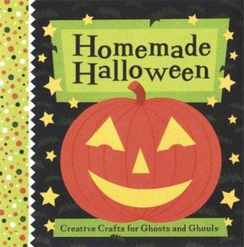 Paperback Homemade Halloween: Creative Crafts for Ghosts and Ghouls [With 16 Sheets of Decorative Paper, Stickers, Stencil] Book