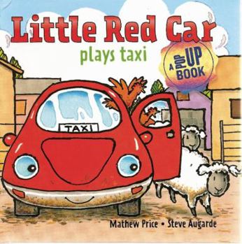 Hardcover Little Red Car Plays Taxi Book