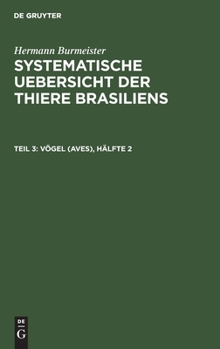 Hardcover Vögel (Aves), Hälfte 2 [German] Book