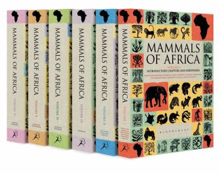 Hardcover Mammals of Africa: Volumes I-VI Book