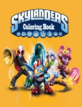 Paperback Skylanders Coloring Book