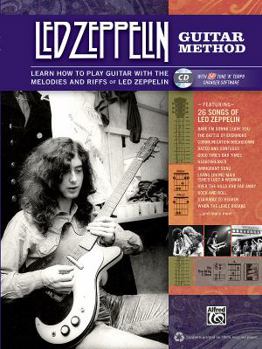 Paperback Led Zeppelin Guitar Method: Immerse Yourself in the Music and Mythology of Led Zeppelin as You Learn to Play Guitar, Book & Online Audio/Software [Wit Book