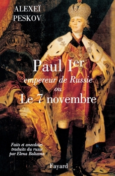 Paperback Paul Ier, empereur de Russie [French] Book