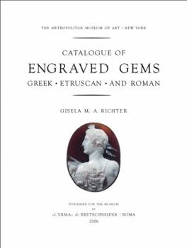 Paperback Catalogue of Engraved Gems, Greek, Etruscan and Roman the Metropolitan Museum of Art, New York Book