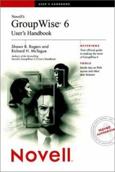Paperback Novell's GroupWise 6 User's Handbook Book