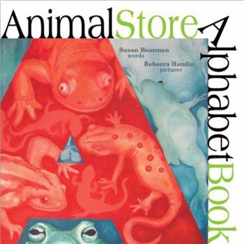 Hardcover Animal Store Alphabet Book