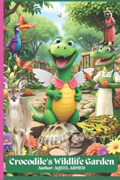 Paperback Crocodile's Wildlife Garden Book