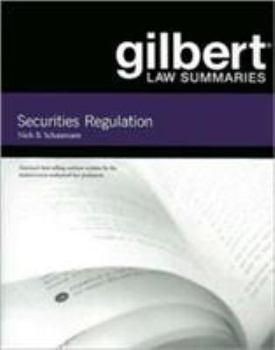 Paperback Securities Regulation (Gilbert Law Summaries) Book