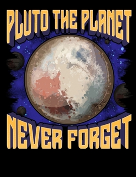 Paperback Pluto The Planet Never Forget: Pluto the Planet Never Forget Blank Anime Manga Comic Book Notebook (130 Comic Template Pages, 8.5" x 11") Book