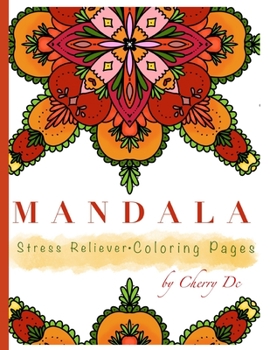 Paperback Mandala Stress Reliever Coloring book