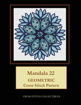 Paperback Mandala 22: Geometric Cross Stitch Pattern Book