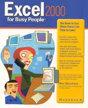 Paperback Excel 2000 for Busy People Book