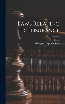 Hardcover Laws Relating to Insurance Book
