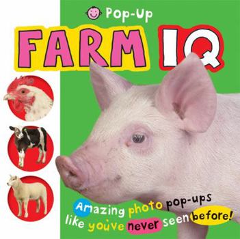 Hardcover Pop Up Farm IQ (Pop-Up IQ) Book