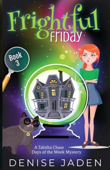 Paperback Frightful Friday: A paranormal cozy mystery [Large Print] Book