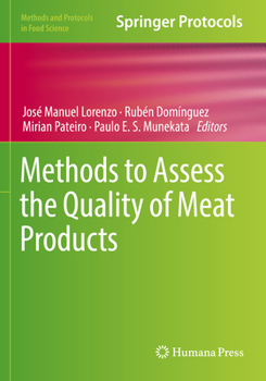 Paperback Methods to Assess the Quality of Meat Products Book