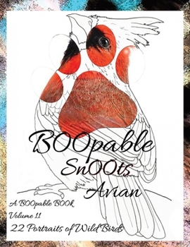 Paperback B00pable Sn00ts Volume 11 Avian: 22 Realistic Portraits of Wild Birds Book