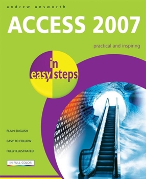 Paperback Access 2007 in Easy Steps Book