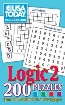 Paperback USA Today Logic 2: 200 Puzzles from the Nations No. 1 Newspaper Book