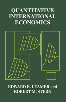 Paperback Quantitative International Economics Book