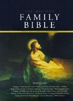 Bonded Leather Holman Family Bible-KJV Book
