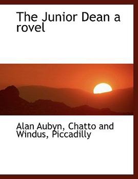 Paperback The Junior Dean a Rovel Book