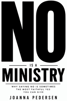 Paperback No Is a Ministry Book