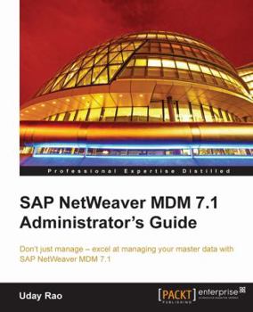 Paperback SAP Netweaver MDM 7.1 Administrator's Guide Book