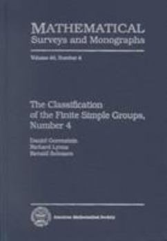 Hardcover The Classification of the Finite Simple Groups Book