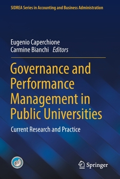 Paperback Governance and Performance Management in Public Universities: Current Research and Practice Book