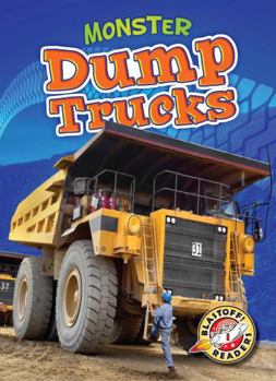 Library Binding Monster Dump Trucks Book