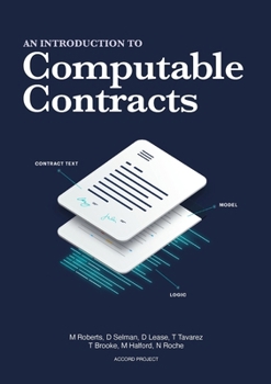 Paperback An Introduction to Computable Contracts Book