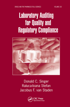 Paperback Laboratory Auditing for Quality and Regulatory Compliance Book