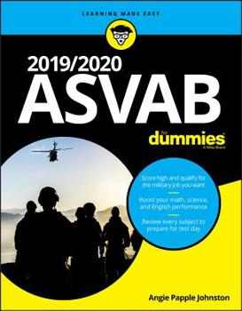 Paperback 2019 / 2020 ASVAB For Dummies Book