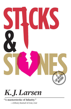 Hardcover Sticks and Stones: A Cat DeLuca Mystery Book