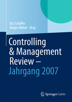 Hardcover Controlling & Management Review - Jahrgang 2007 [German] Book