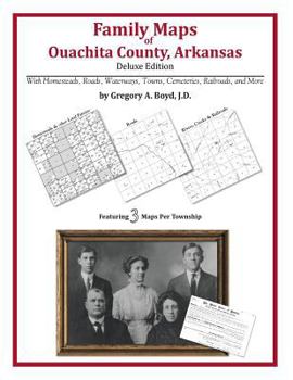 Paperback Family Maps of Ouachita County, Arkansas Book