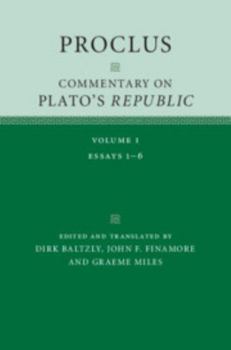 Hardcover Proclus: Commentary on Plato's Republic: Volume 1 Book