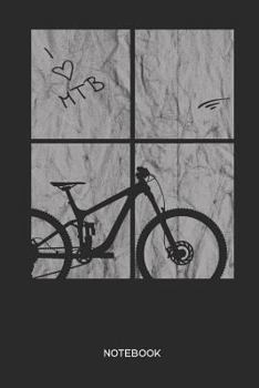 Notebook: MTB Mountain Bike Notebook for cyclists, men and women who love cycling, mountain biking and bicycle adventures