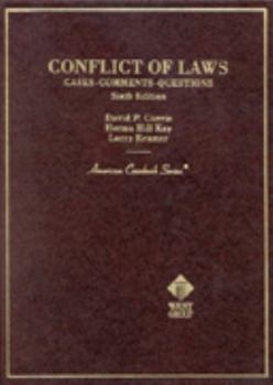 Hardcover Conflict of Laws: Cases, Comments, Questions Book