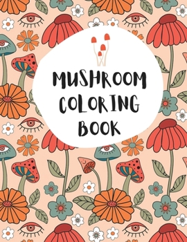 Paperback Mushroom Coloring Book