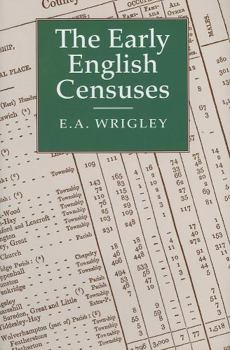 Hardcover The Early English Censuses [With CDROM] Book