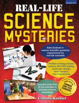 Paperback Real-Life Science Mysteries: Grades 5-8 Book