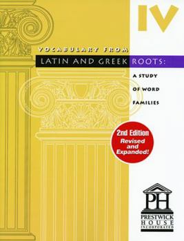 Hardcover Vocabulary from Latin and Greek Roots Book