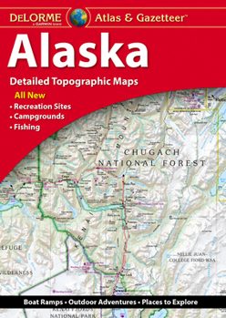 Paperback Delorme Atlas & Gazetteer: Alaska Book