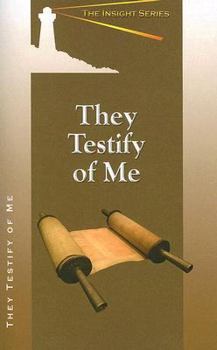 Paperback They Testify of Me Book